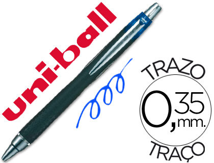 Bolígrafo uni-ball Jetstram SXN-210 tinta gel azul